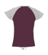 Tricou Femei Sol's Milky 2 Color Raglan Sleeve