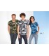 Tricou Femei Sol's Camo Round Collar