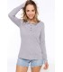 Polo Pique Femei Long-Sleeved Kariban