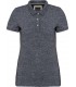 Polo Pique Femei Vintage Short-Sleved Kariban
