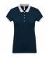 Polo Pique Two-Tone Femei Kariban Short Sleeve