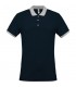 Polo Pique Two-Tone Barbati Kariban Short Sleeve