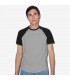 Tricou Unisex American Apparel Short Sleeve Raglan