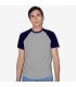 Tricou Unisex American Apparel Short Sleeve Raglan