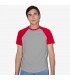 Tricou Unisex American Apparel Short Sleeve Raglan