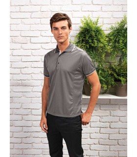 Polo Pique Barbati Contrast Coolchecker Premier