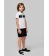 Tricou Polo Sport pentru Copii Proact Short Sleeve