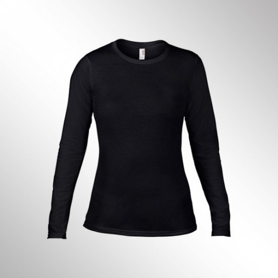 Tricou femei Anvil Long Sleeve Tee