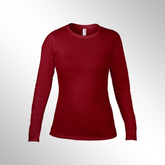Tricou femei Anvil Long Sleeve Tee
