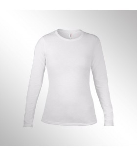 Tricou femei Anvil Long Sleeve Tee