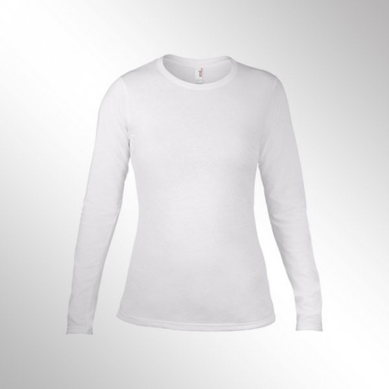 Tricou femei Anvil Long Sleeve Tee