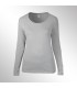 Tricou femei Anvil Long Sleeve Scoop Tee